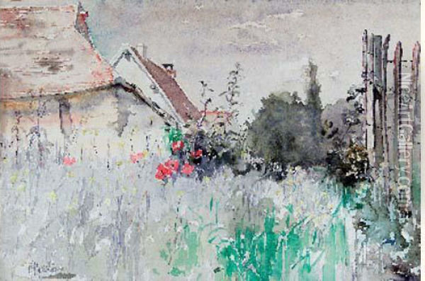 Le Jardin Fleuri Oil Painting - Kathleen Honora Greatorex