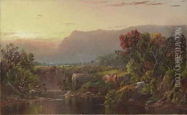 Autumn Landscape 2 Oil Painting - William Louis Sonntag