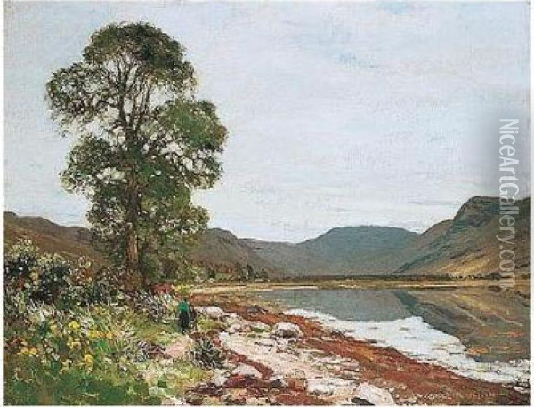 Loch Fyne Oil Painting - George Houston