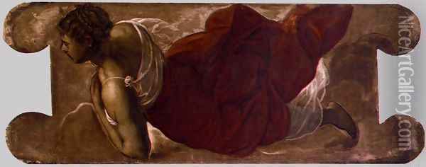 Female figure 4 Oil Painting - Jacopo Tintoretto (Robusti)