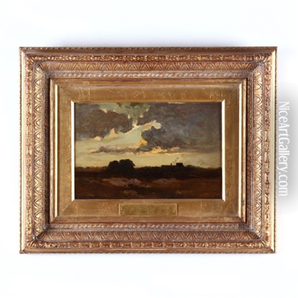 Townshend In Distance Oil Painting - Eugene Leslie Smythe