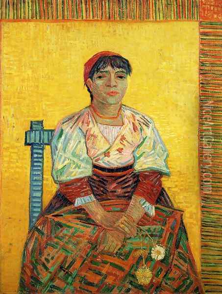 The Italian Woman Oil Painting - Vincent Van Gogh