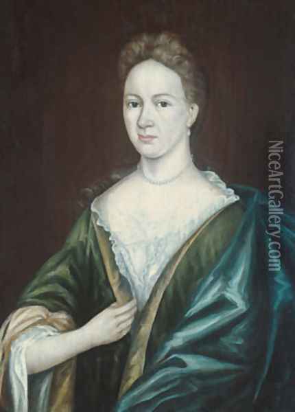 Mrs. Augustus Jay Oil Painting - Gerrit Duyckinck