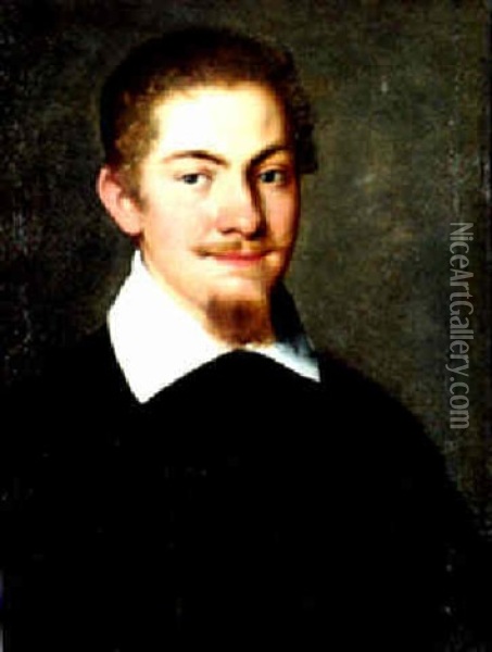 Portrait De Jeune Homme En Buste Oil Painting - Francesco Zucco