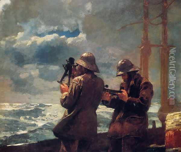 Eight Bells Oil Painting - Winslow Homer
