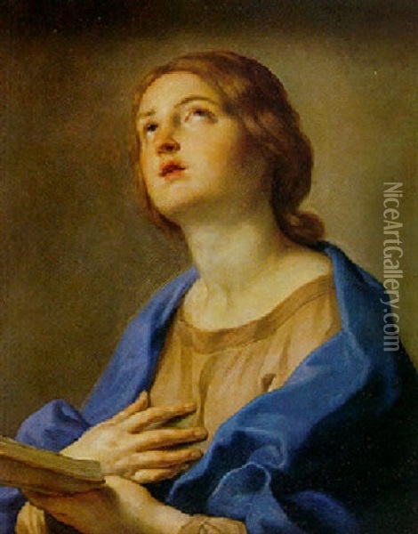 The Madonna Oil Painting - Anton Raphael Mengs