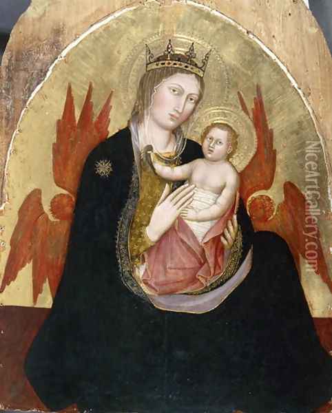 Madonna dellUmilta, c.1400 Oil Painting - Taddeo Di Bartolo