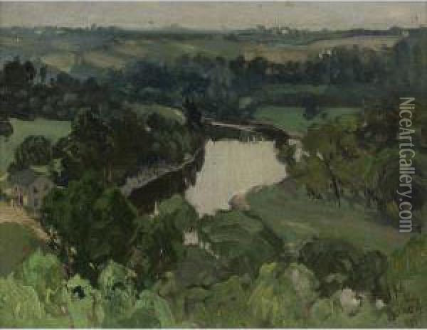 Meadowvale Oil Painting - James Edward Hervey MacDonald