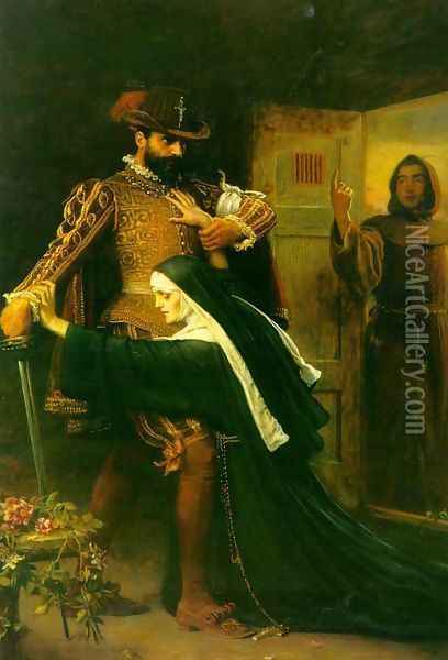 Saint Bartholomew's Day Oil Painting - Sir John Everett Millais