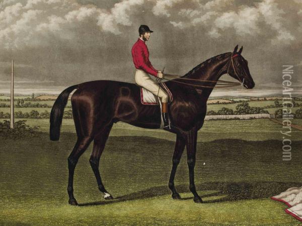 Cremone, Winner Of The Derby At Epsom Oil Painting - Charles Hunt
