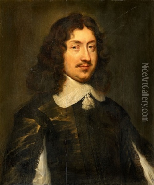 Bildnis Eines Herren Oil Painting - Erasmus Quellinus II