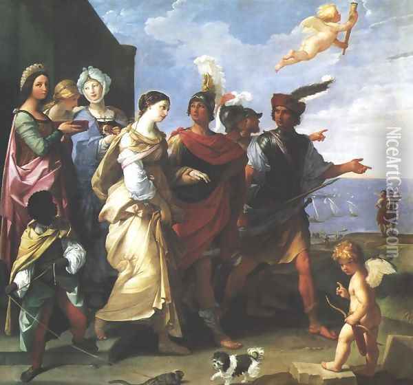 Abduction of Helen Oil Painting - Guido Reni