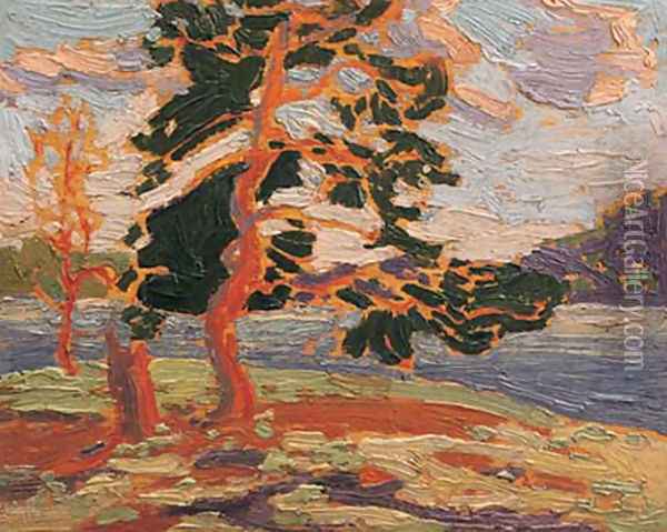 The Pine Tree Oil Painting - Tom Thomson