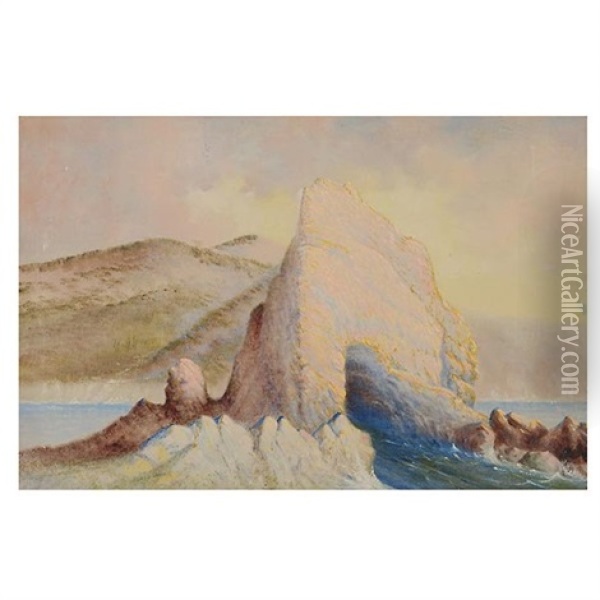 Seal Rock Oil Painting - Edna Gamble