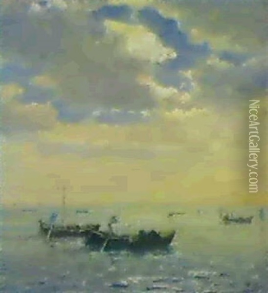 Luce Diffusa Oil Painting - Beppe Ciardi