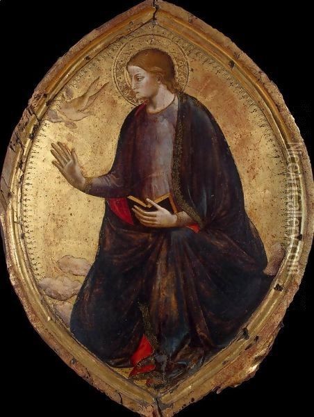 The Virgin Annunciate Oil Painting - di Nardo Mariotto