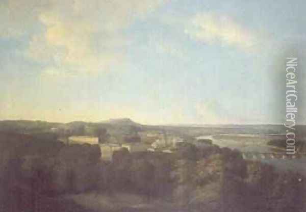 View of St Cloud Paris Oil Painting - Per Nordqvist