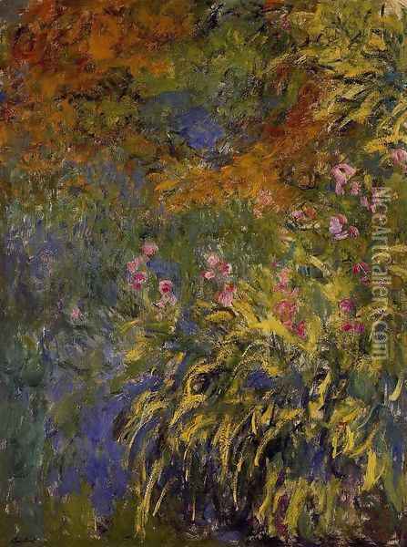 Irises 1 Oil Painting - Claude Oscar Monet