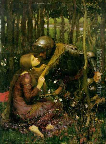 The Beautiful Woman Without Mercy Oil Painting - John William Waterhouse