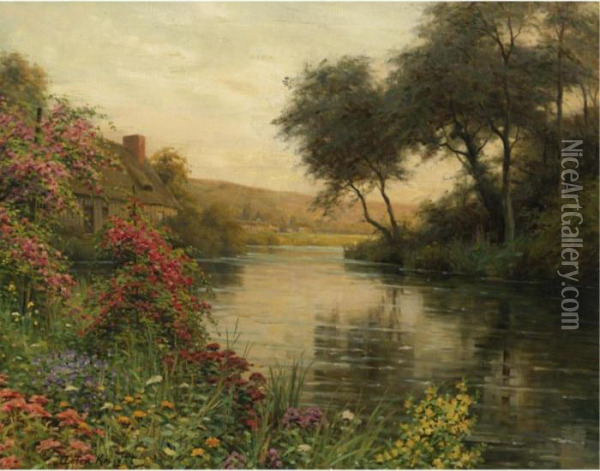 Normandy Flowers Oil Painting - Louis Aston Knight