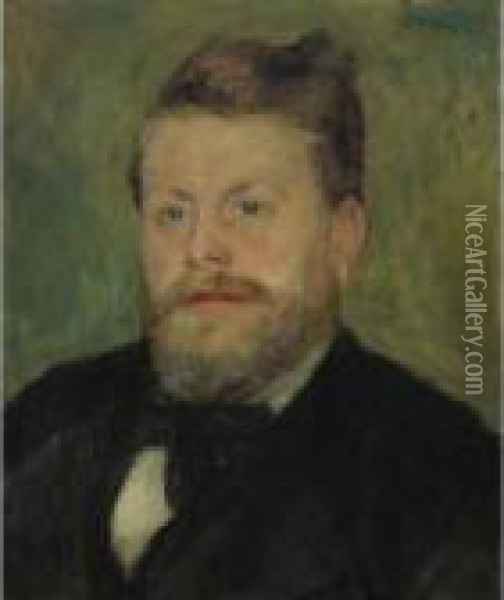 Portrait De Jacques-eugene Spuller Oil Painting - Pierre Auguste Renoir