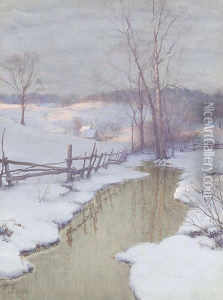 The Day's End Oil Painting - Walter Launt Palmer