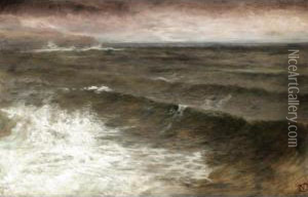 The Flowing Tide Oil Painting - Walter Shaw