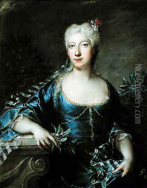 Madame Jean de Julienne, 1722 Oil Painting - Francois de Troy