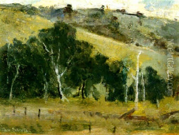 Landscape Oil Painting - Thomas William Roberts