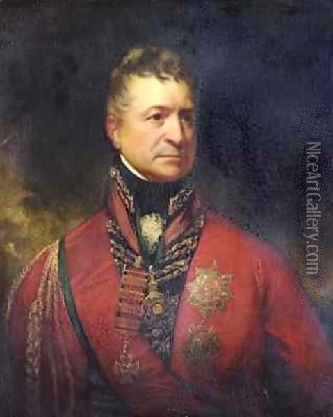 Lt. General Sir Thomas Picton G.C.B. Oil Painting - Sir William Beechey
