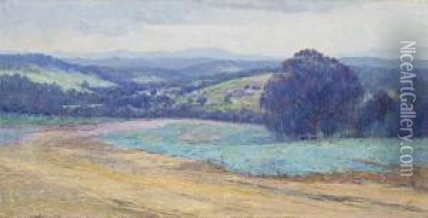 The Road To Warrandyte Oil Painting - Clara Southern