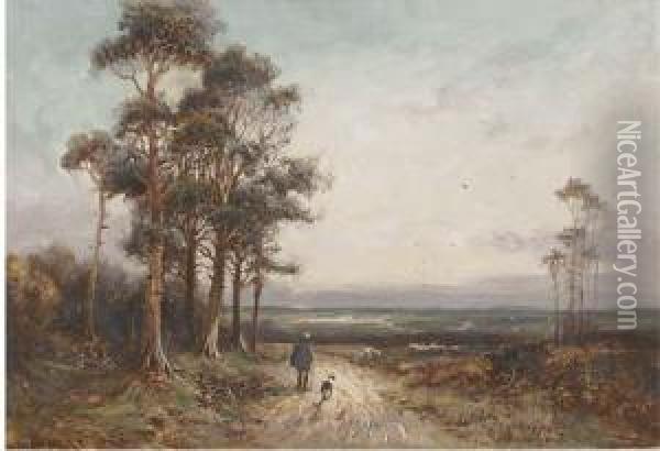 Returning Home Oil Painting - William Manners