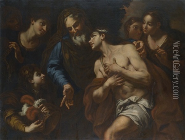 The Return Of The Prodigal Son Oil Painting - Johann Carl Loth