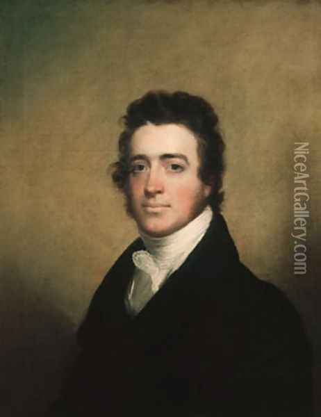 Augustus Washington Clason Oil Painting - John Wesley Jarvis