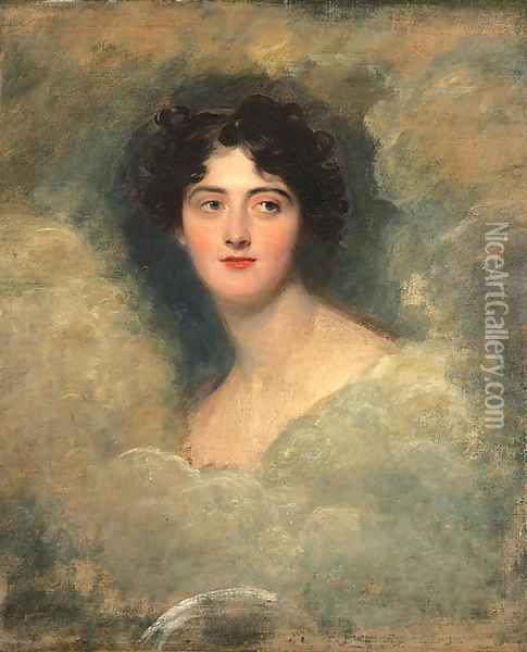 Portrait of Charlotte, Lady Webster (1795-1867) Oil Painting - Sir Thomas Lawrence