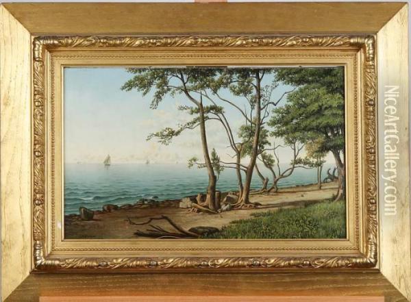 Lake Erie Oil Painting - Levi Wells Prentice