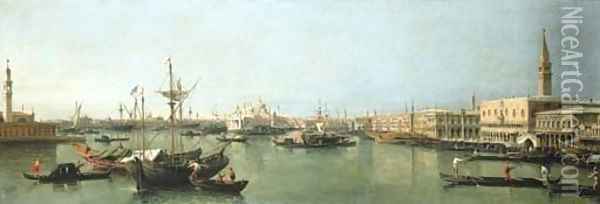 The Bacino di San Marco, Venice Oil Painting - Bernardo Bellotto