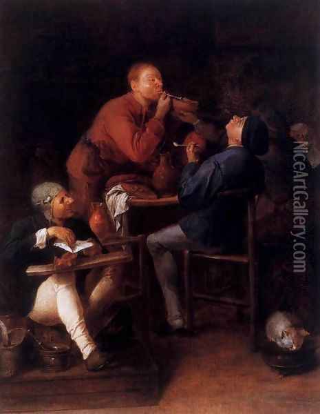 Peasants of Moerdyck Oil Painting - Adriaen Brouwer