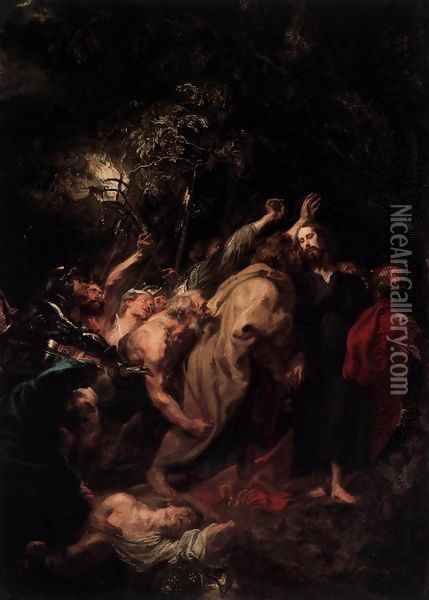 The Capture of Christ Oil Painting - Sir Anthony Van Dyck