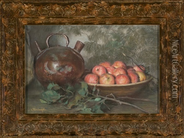 Bodegon Oil Painting - Giovanni Maria Tamburini