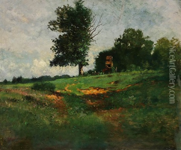 Maryland Landscape Oil Painting - Delancey W. Gill