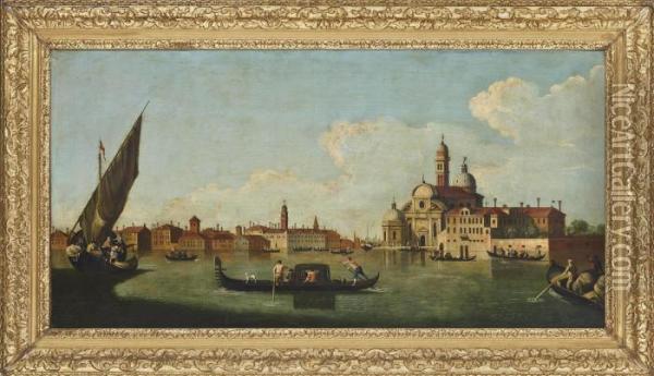 A View Of The Isola San Clemente, Venice Oil Painting - Francesco Tironi