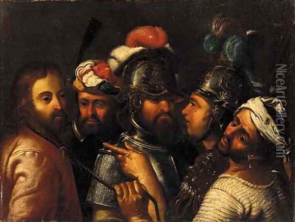 The Arrest of Christ Oil Painting - Lionello Spada