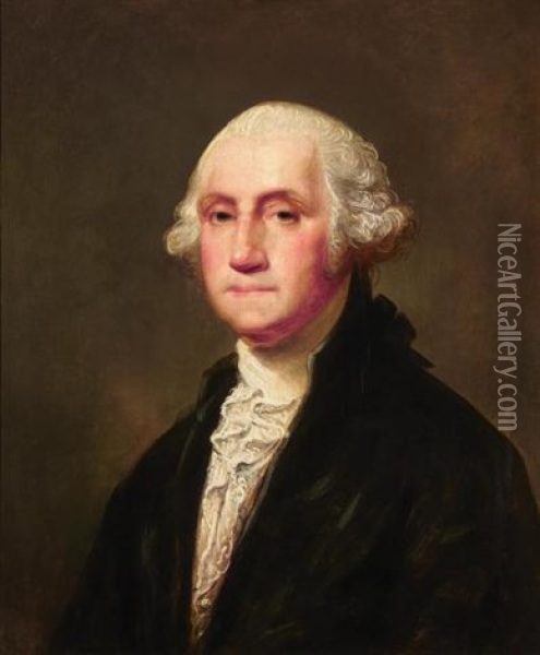 George Washington Oil Painting - Jane Stuart