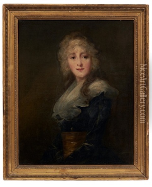 Portrait D'une Jeune Femme Oil Painting - Sir Henry Raeburn