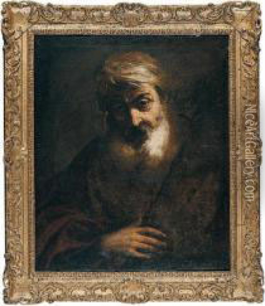 Saint Andrew Oil Painting - Francesco Fracanzano