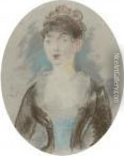 Portrait De Madame Michel Levy Oil Painting - Edouard Manet