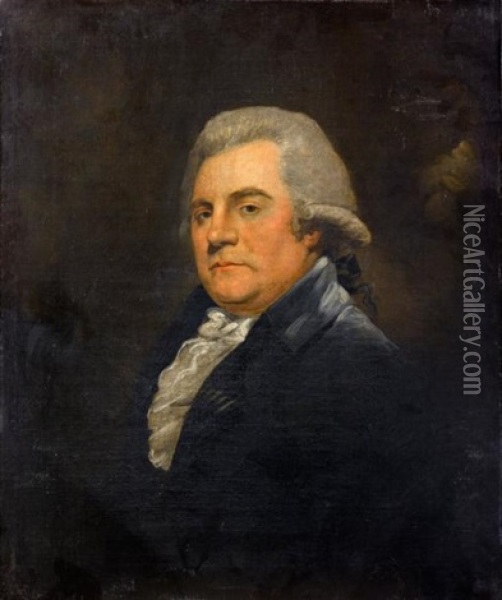 Portrait De James Boswell, Biographe De D. Jonhson Oil Painting - Gainsborough Dupont