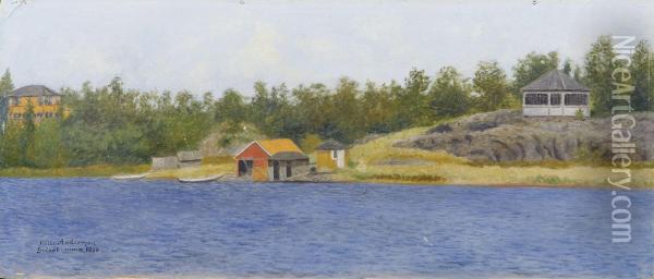 Grisslehamn Oil Painting - Kalle Andersson