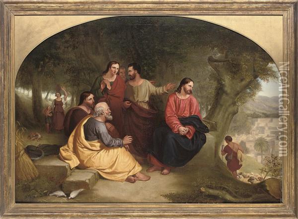 Christ Lamenting Over Jerusalem Oil Painting - Charles Lock Eastlake